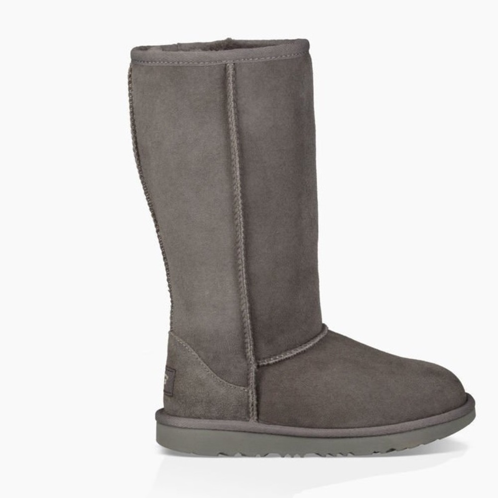 UGG Boots Tall Length Grey Size 8